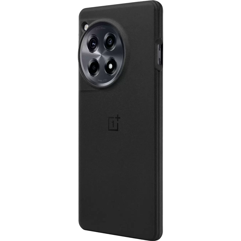 OnePlus 12R Sandstone Bumper Case Black 