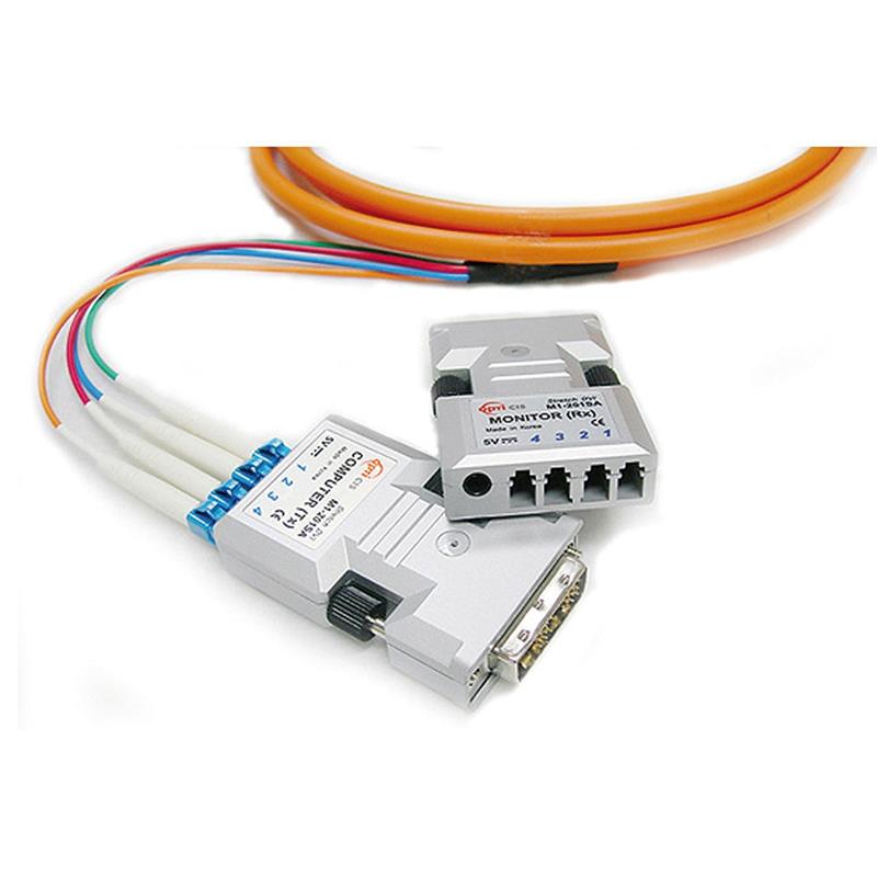 Opticis DVI D single link extender set over fiber tot 500 meter