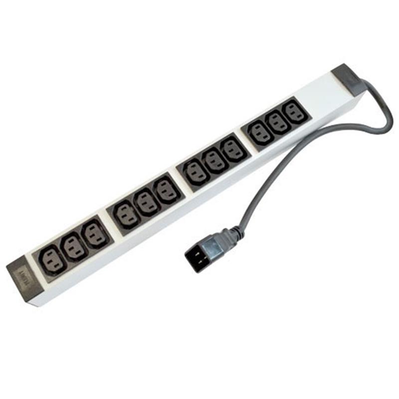 Plenty Plenty PDU C20 stekker naar 12x C13 outlets