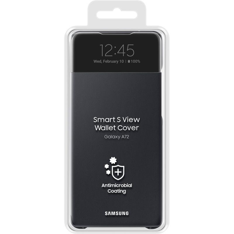 Samsung EF-EA725PBEGEW mobiele telefoon behuizingen 17 cm (6.7"") Portemonneehouder Zwart
