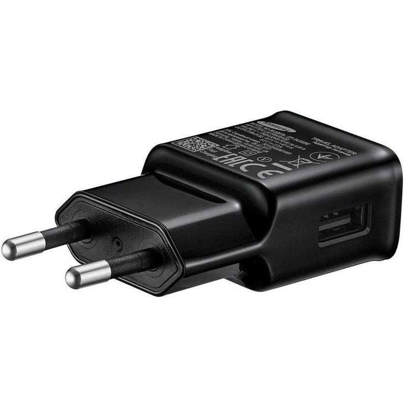 Samsung 15W USB-A Charger Fast Charging - TA200 Black bulk packed 