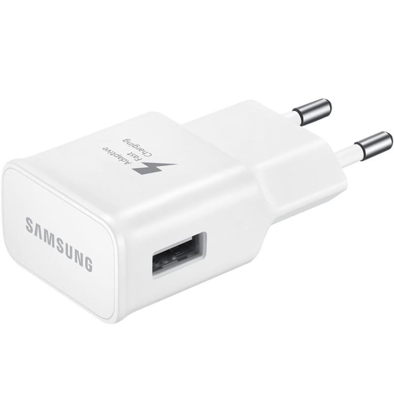 Samsung 15W USB-A Charger Fast Charging - TA200 White bulk packed 