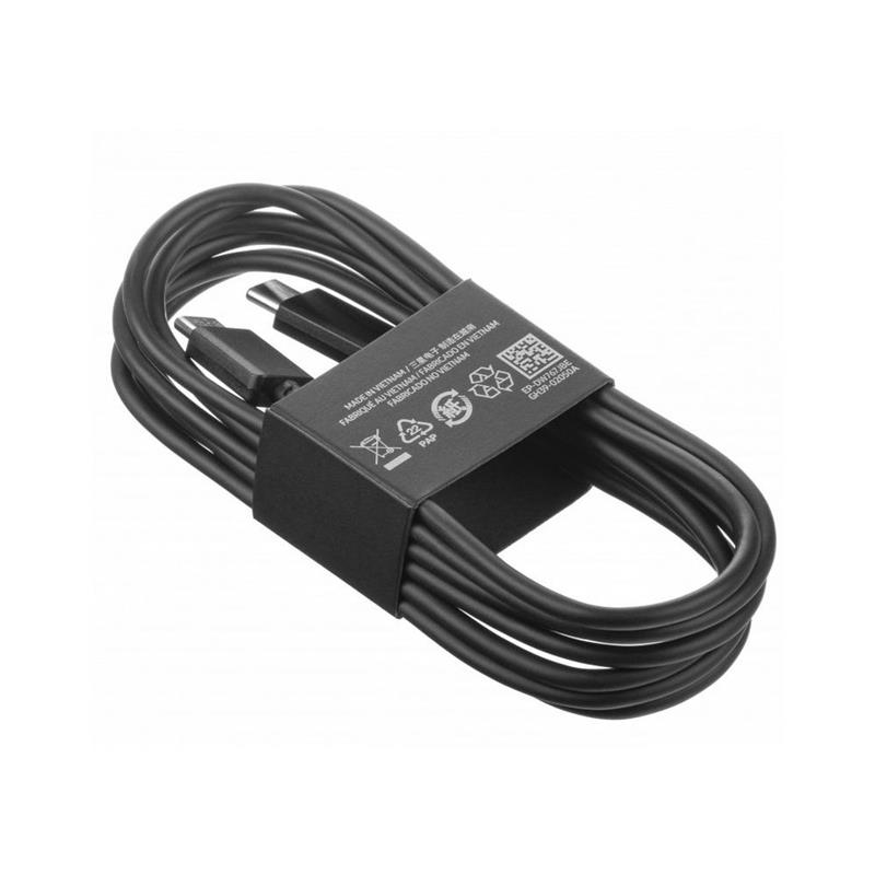 Samsung USB-C to USB-C Cable 1 8m 3A - Black - - DW767 - bulk packed 