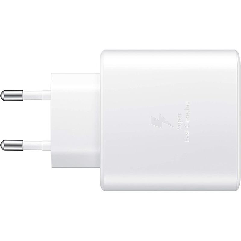 Samsung 45W USB-C Power Adapter with Cable - TA845 - White bulk packed 