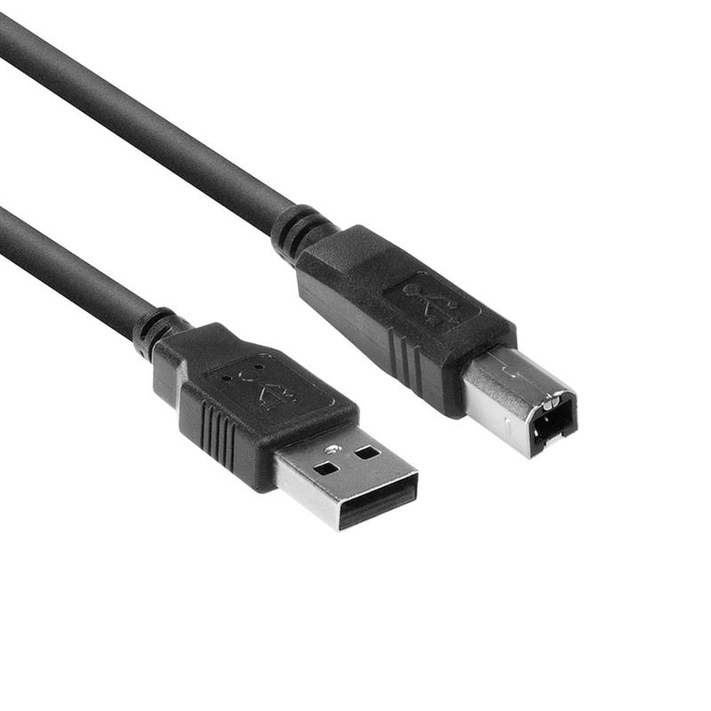 ACT USB 2 0 A male - USB B male 1 80 m