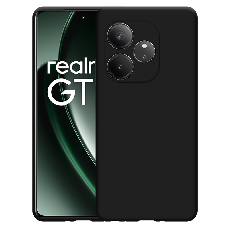 Realme GT 6 Soft TPU Case - Black