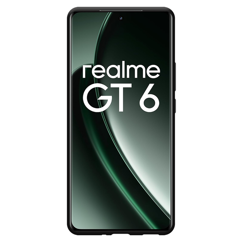 Realme GT 6 Soft TPU Case - Black