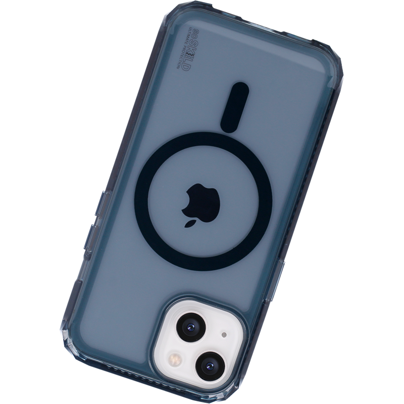 SoSkild Apple iPhone 15 Defend Case Magnetic Ring Smokey Grey