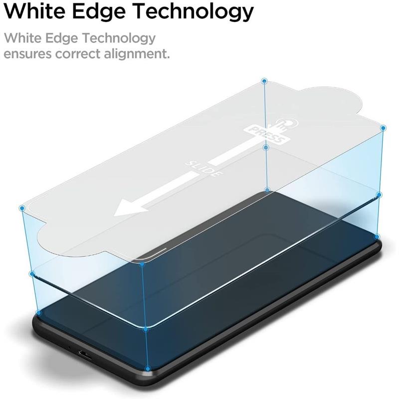 Spigen Glas tR Slim Samsung Galaxy M23 5G M33 5G Tempered Glass - - 2 Pack
