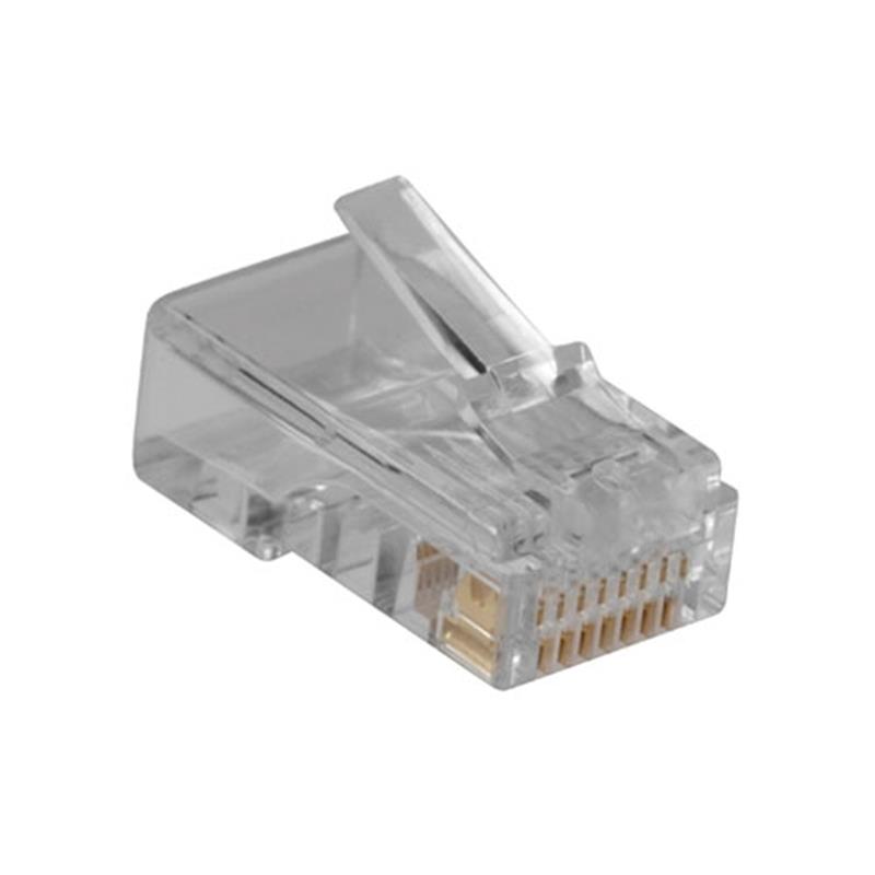 ACT RJ45 (8P/8C) modulaire connector voor platte kabel