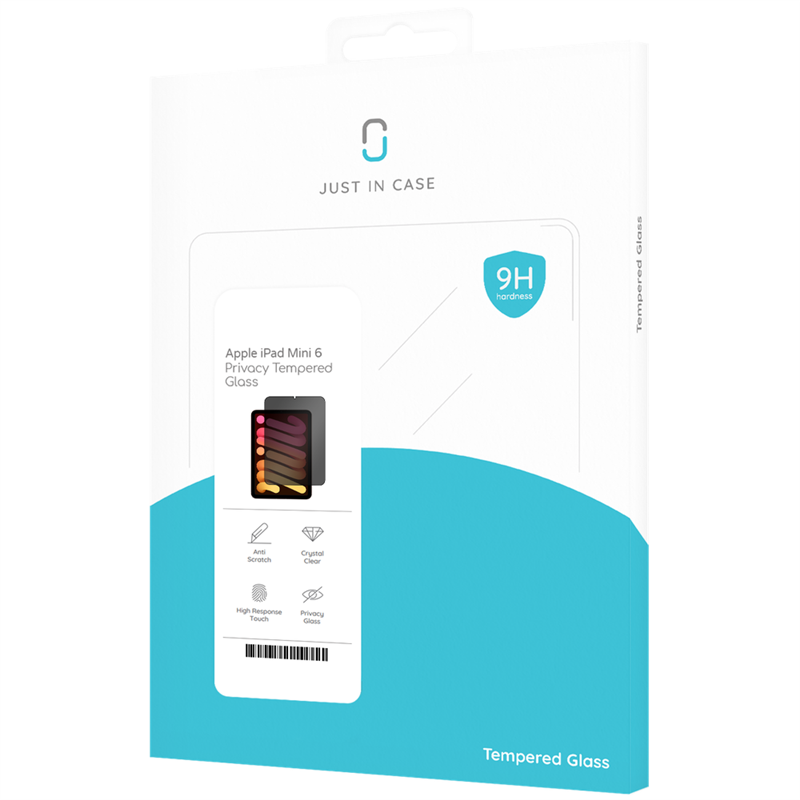 iPad Mini 2022 6th Gen - Privacy Screenprotector Tempered Glass