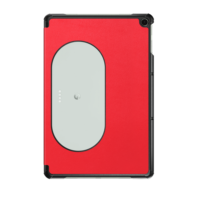 Google Pixel Tablet - TriFold Smart Book Case - Red