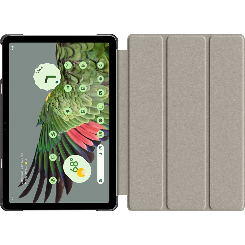 Google Pixel Tablet - TriFold Smart Book Case - Red