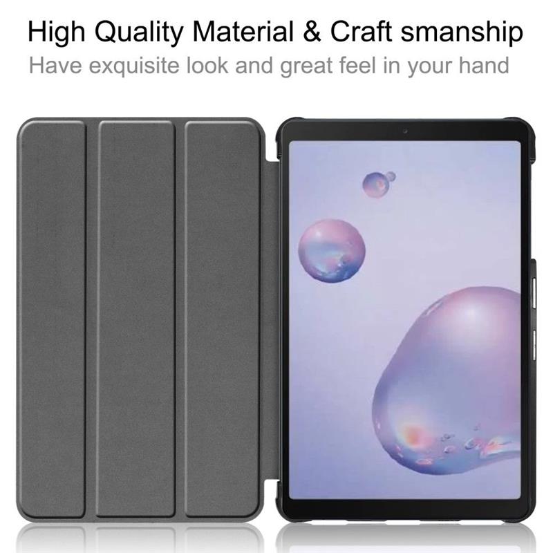 Samsung Galaxy Tab A 8 4 2020 - Smart Tri-Fold Case - Grey