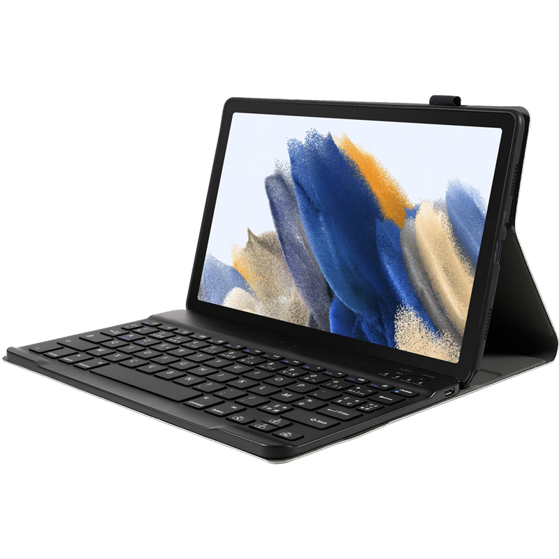 Samsung Galaxy Tab A8 - Premium Bluetooth Keyboard Cover Azerty Vintage Grey