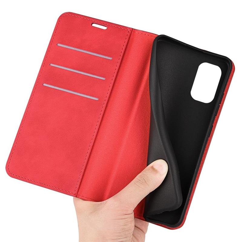 Nokia G11 G21 - Magnetic Wallet Case - Red