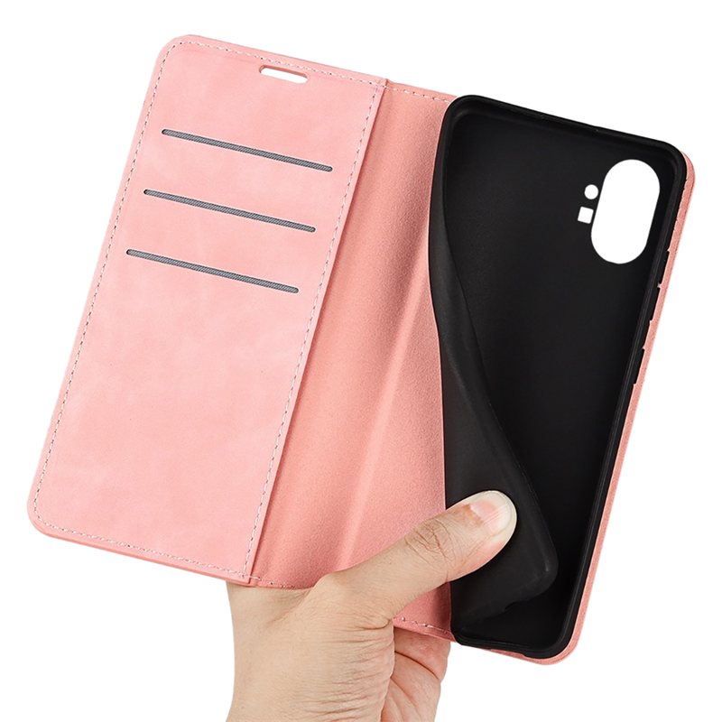Nothing Phone 1 - Magnetic Wallet Case - Pink