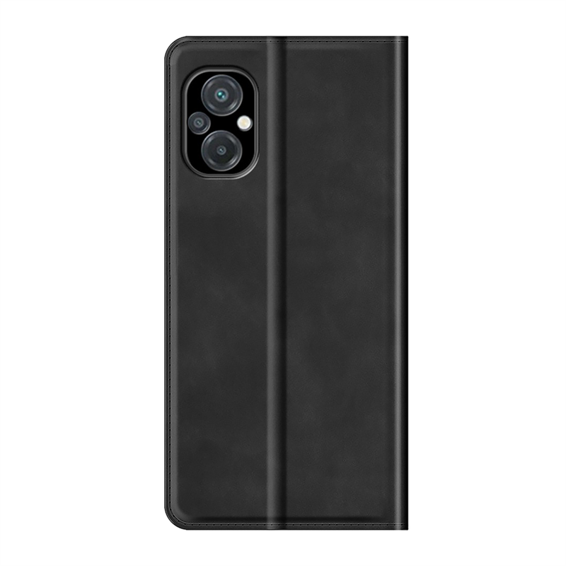 Poco M5 - Magnetic Wallet Case - Black