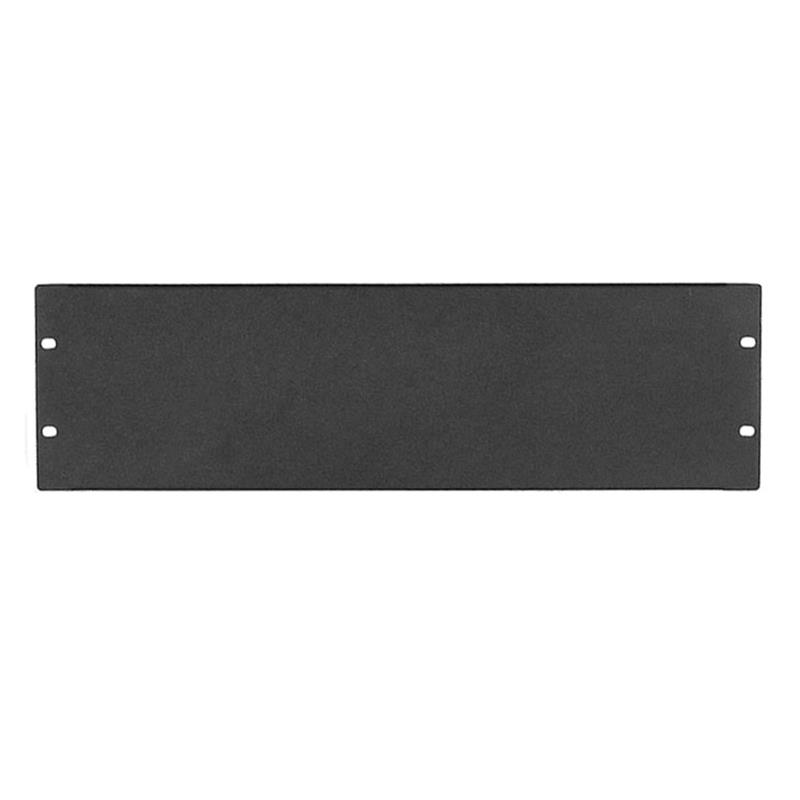 WP Rack Blindpaneel 3HE zwart RAL9005